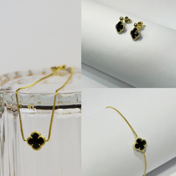 Conjunto Trevo Noir | oi